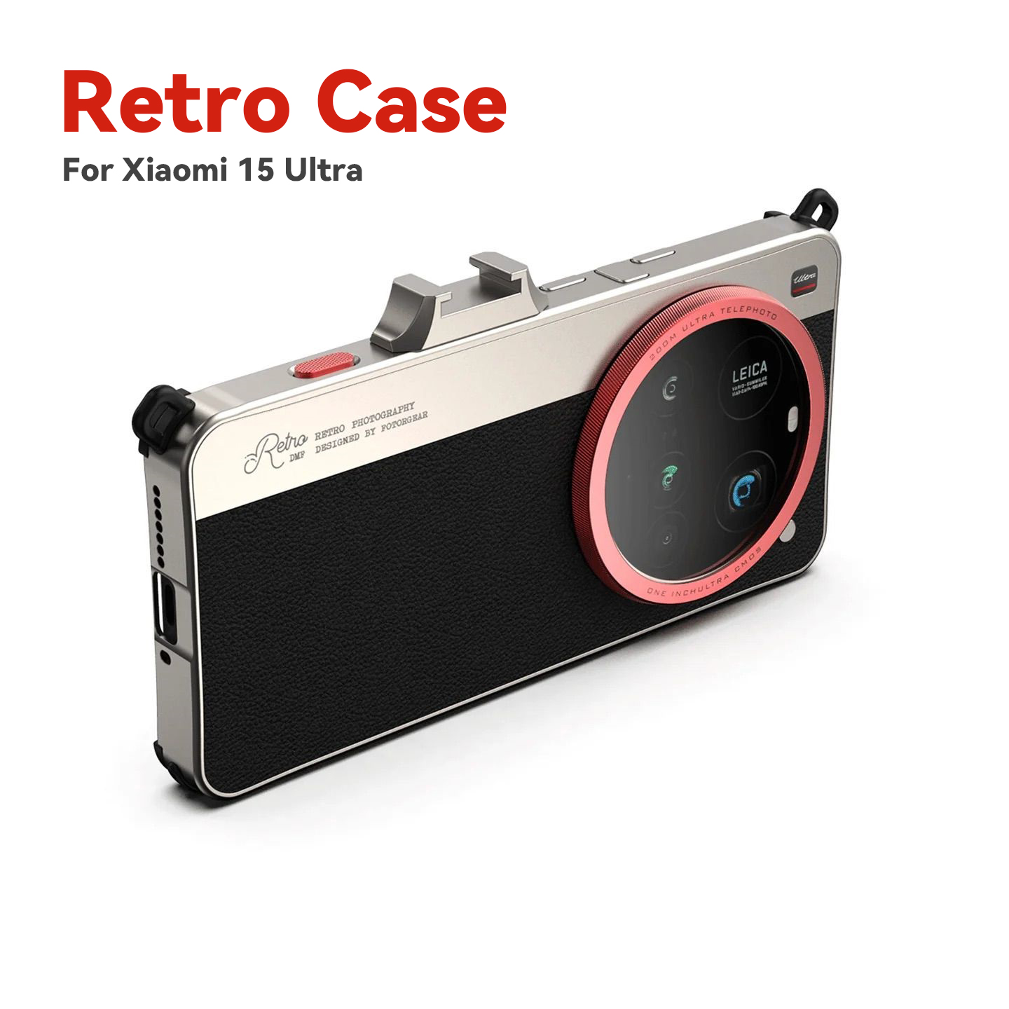 Photography Xiaomi 15 Ultra - Custodia per telefono Fotorgear Retro Classic