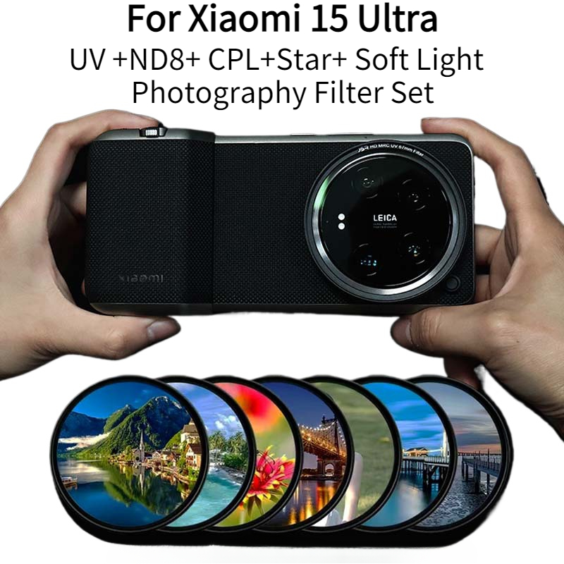 Set di filtri per fotografia p - Photography Xiaomi 15 Ultra recensione e prezzo