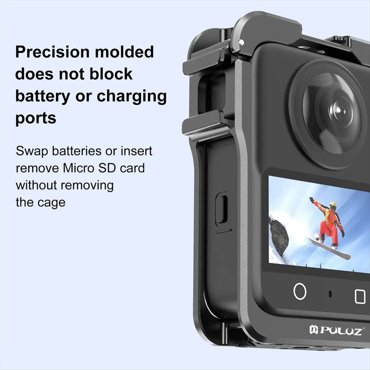 M05K PULUZ Gabbia Magnetica pe - Camera Cold Shoe recensione e prezzo