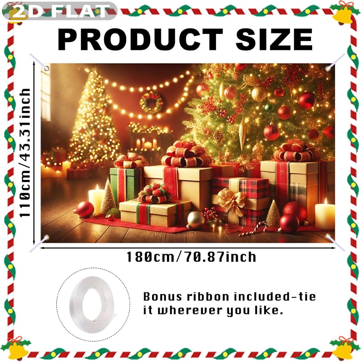 1 pezzo di albero di Natale e  - Photography Background recensione e prezzo