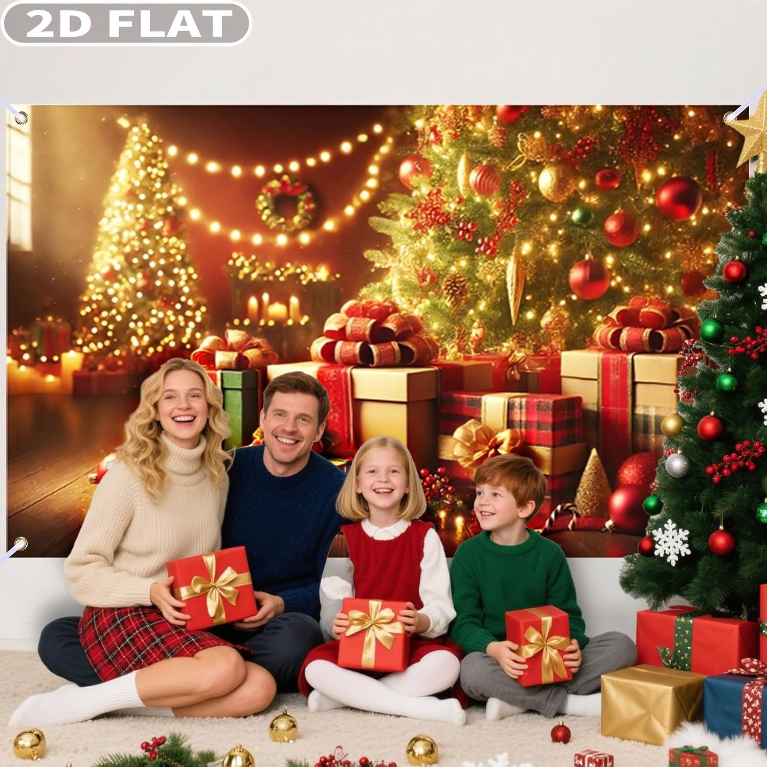1 pezzo di albero di Natale e  - Photography Background recensione e prezzo