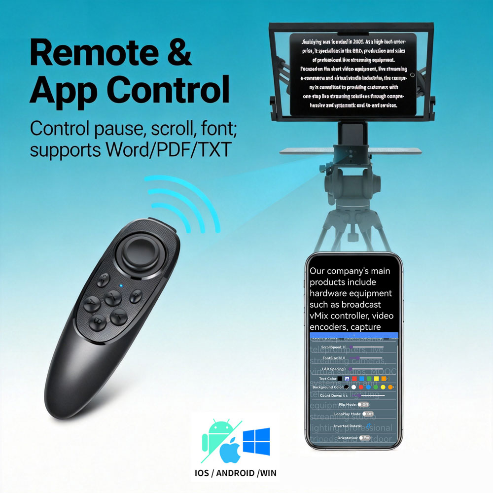 YXTCQ Nuovo Teleprompter Profe - Camera Cold Shoe recensione e prezzo
