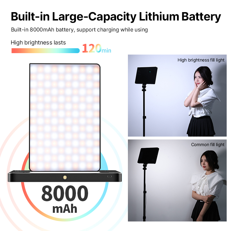Ulanzi LT003 15W RGB Luce vide - Video Led Light Panel recensione e prezzo