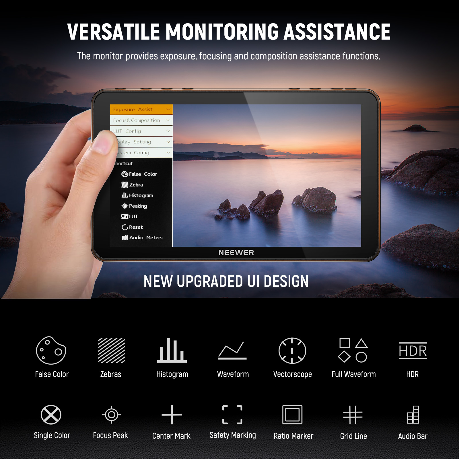 Monitor da campo per fotocamer - Camera Cold Shoe recensione e prezzo