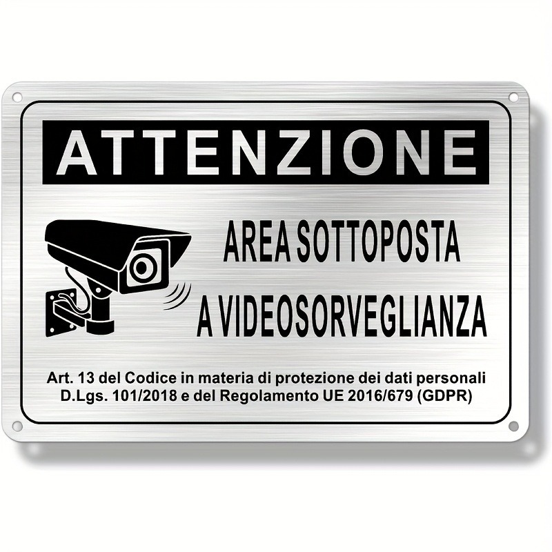 Segnale di Sicurezza Italiano  - Photography Videography recensione e prezzo